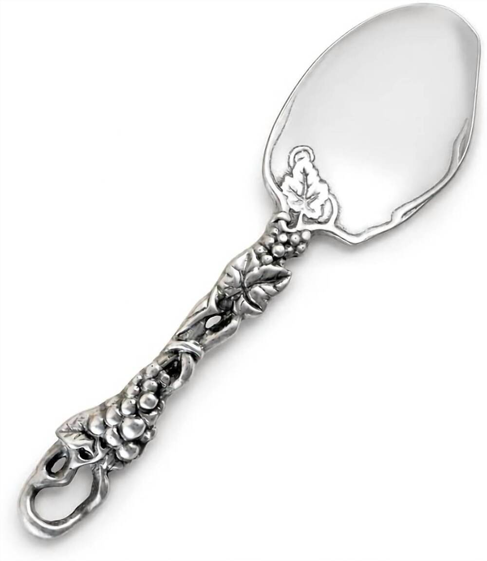 NEW ARTHUR COURT aluminum grape pattern buffet server in silver